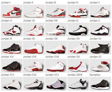 all the jordans by number